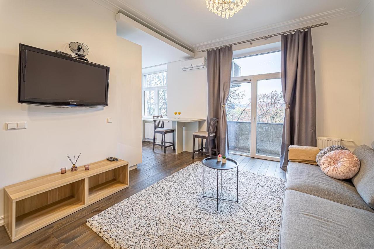 Zalgiris Arena Apartment With Ac Kaunas Eksteriør bilde